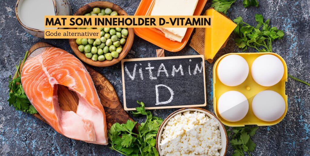 Matvarer som innholder D-vitamin