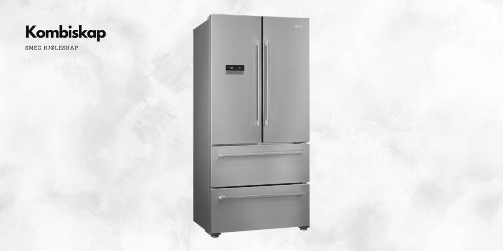 Bilde av kjøleskap fra Smeg, modell: FQ55FXDF.