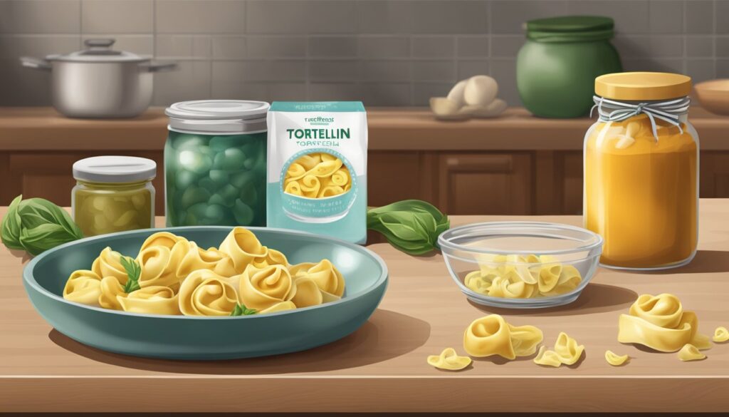 Bilde som viser oppbevaring av pasta.